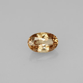 Granada de mudança de cor multicolorido natural 0,66ct, corte oval, VVS-VS