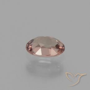 Granada de mudança de cor marrom natural 0,41ct, corte oval, VS