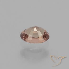 Granada de mudança de cor marrom natural 0,43ct, corte oval, VVS-VS
