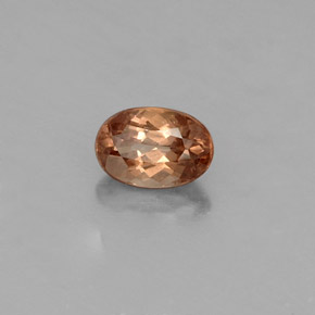 Granada de mudança de cor mudança de cor natural 0,58ct, corte oval, VS
