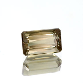 Granada de mudança de cor multicolorido natural 1,26ct, corte esmeralda, VVS-VS