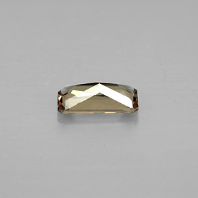 Granada que muda de cor Marrom esverdeado a rosa avermelhado Natural 0.67ct, Corte Esmeralda, VS