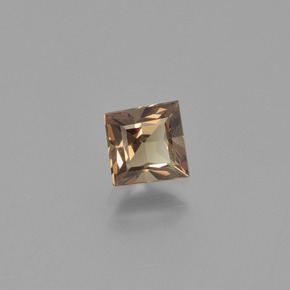 Granada de mudança de cor multicolorido natural 0,72ct, quadrado, VS