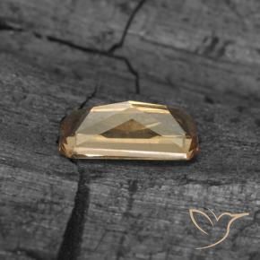 Granada que muda de cor Marrom dourado Natural 0.71ct, Corte Octógono / Esmeralda, VS