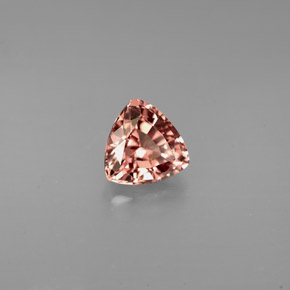 Granada de mudança de cor multicolorido natural 0,88ct, trillion, VS