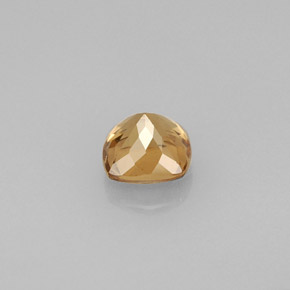 Granada que muda de cor Marrom Dourado a Laranja Natural 0.85ct, Almofada cortada, VS