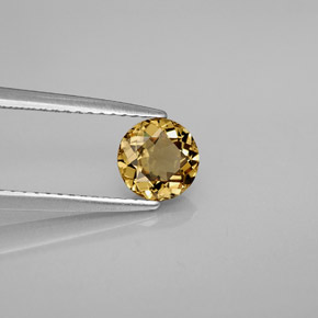 Granada de mudança de cor multicolorido natural 0,92ct, corte redondo, VVS-VS