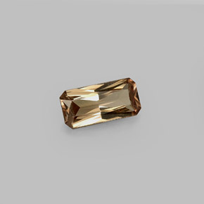 Granada de mudança de cor multicolorido natural 1,28ct, corte esmeralda, VVS-VS