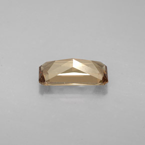 Granada que muda de cor Marrom Dourado a Laranja Natural 1.44ct, Corte Esmeralda, VS