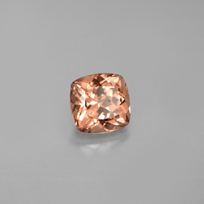 Granada de mudança de cor multicolorido natural 1,13ct, almofada cortada, VS