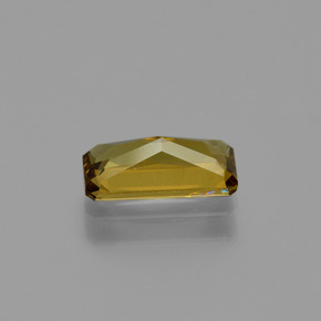 Granada de mudança de cor multicolorido natural 1,25ct, corte esmeralda, VS