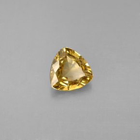 Granada de mudança de cor multicolorido natural 0,77ct, trillion, VS