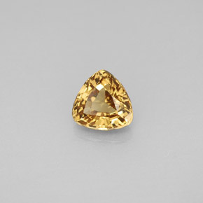 Granada de mudança de cor multicolorido natural 0,89ct, trillion, VS