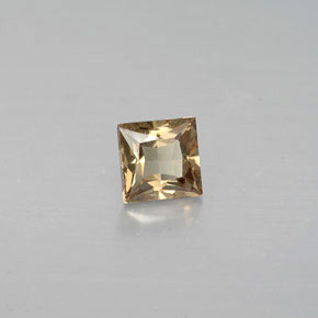 Granada de mudança de cor multicolorido natural 0,50ct, quadrado, VVS-VS