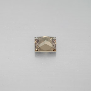 Granada de mudança de cor marrom natural 0,49ct, quadrado, VS