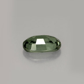 Granada que muda de cor verde para vermelho Natural 1.08ct, Corte Oval, VS