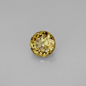 Granada de mudança de cor multicolorido natural 0,96ct, corte redondo, VS
