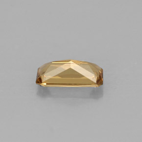 Granada de mudança de cor multicolorido natural 0,68ct, corte esmeralda, VVS-VS