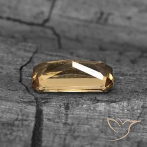 Granada que muda de cor Marrom dourado Natural 0.73ct, Corte Octógono / Esmeralda, VS