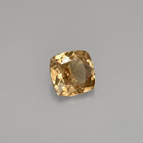 Granada de mudança de cor multicolorido natural 0,58ct, almofada cortada, VS