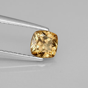 Granada de mudança de cor multicolorido natural 0,67ct, almofada cortada, VVS-VS