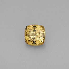 Granada que muda de cor Marrom Dourado a Laranja Natural 0.76ct, Almofada cortada, VS