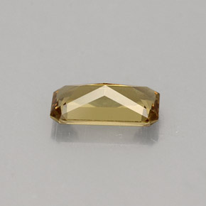 Granada de mudança de cor multicolorido natural 0,66ct, corte esmeralda, VVS-VS