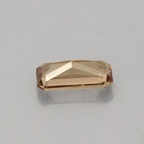 Granada de mudança de cor multicolorido natural 0,75ct, corte esmeralda, SI