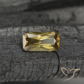 Granada que muda de cor ouro escuro Natural 0.70ct, Corte Octógono / Esmeralda, VVS-VS
