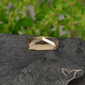 Granada que muda de cor Marrom dourado Natural 0.69ct, Corte Octógono / Esmeralda, VVS-VS