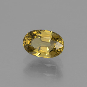 Granada de mudança de cor multicolorido natural 0,72ct, corte oval, VVS
