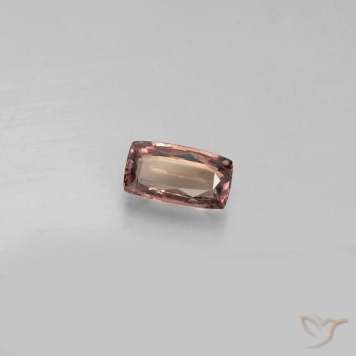 Granada que muda de cor Hickory Brown Natural 0.83ct, Almofada, VVS-VS