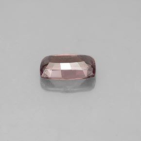 Granada que muda de cor Rosa acastanhado a vermelho Natural 0.86ct, Almofada cortada, VVS-VS