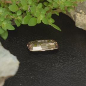 Granada de mudança de cor multicolorido natural 1,20ct, almofada cortada, VVS-VS