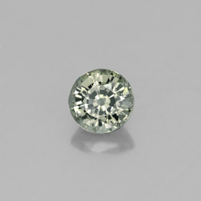 Granada de mudança de cor multicolorido natural 0,59ct, corte redondo, VVS-VS