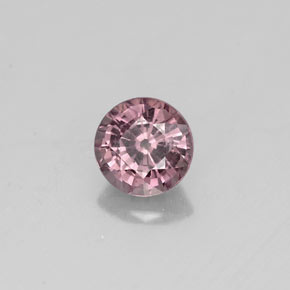 Granada de mudança de cor multicolorido natural 0,71ct, corte redondo, VVS-VS