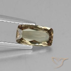 Granada que muda de cor Ouro Natural 0.87ct, Almofada, VS-SI