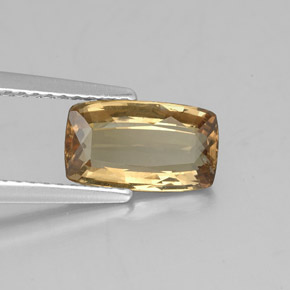 Granada de mudança de cor multicolorido natural 1,77ct, almofada cortada, VS-SI