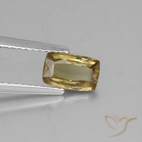 Granada que muda de cor Marrom dourado Natural 0.87ct, Almofada, VS