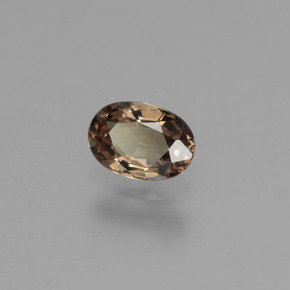 Granada de mudança de cor mudança de cor natural 0,64ct, corte oval, VVS