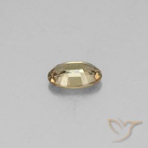 Granada que muda de cor Marrom dourado Natural 0.58ct, oval, VVS-VS
