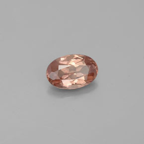Granada de mudança de cor multicolorido natural 0,55ct, corte oval, VS-SI