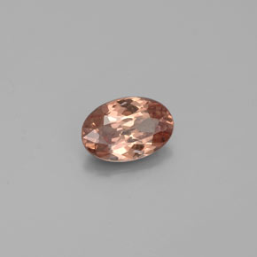 Granada de mudança de cor mudança de cor natural 0,55ct, corte oval, VS