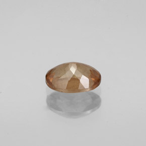 Granada de mudança de cor marrom natural 1,07ct, corte oval, VS-SI