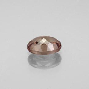 Granada de mudança de cor marrom natural 1,10ct, corte oval, VS