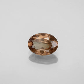 Granada de mudança de cor mudança de cor natural 1,00ct, corte oval, VS-SI