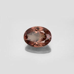 Granada de mudança de cor mudança de cor natural 5,58ct, corte oval, VS