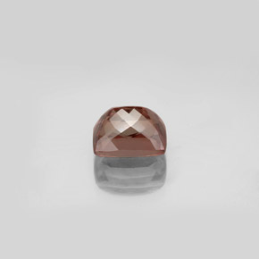 Granada que muda de cor Rosa acastanhado a vermelho Natural 3.65ct, Almofada cortada, VVS-VS