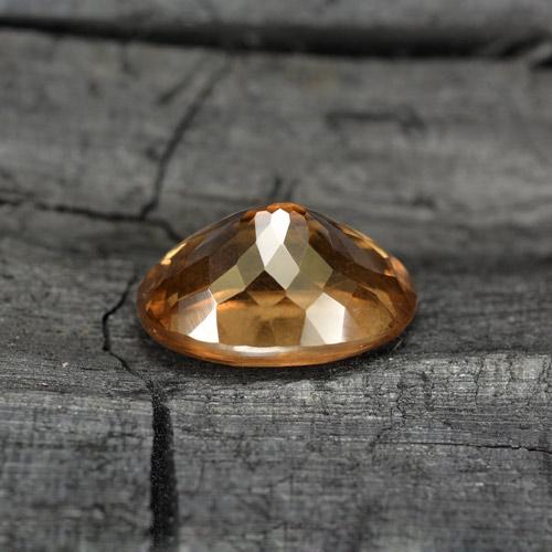 Granada que muda de cor Marrom escuro Natural 3.77ct, Corte Oval, VS-SI