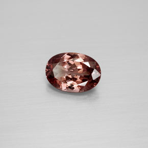 Granada de mudança de cor multicolorido natural 2,85ct, corte oval, VS